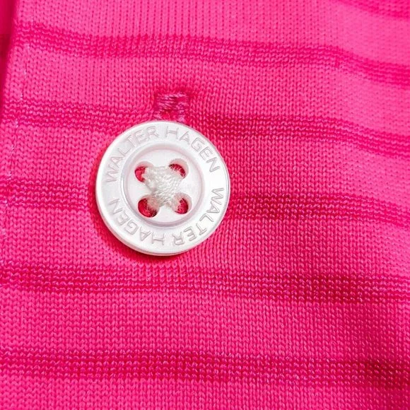 Walter Hagen Striped Polo Men's Golf Tennis Athletic Running Training  MGA112080 - Picture 5 of 8